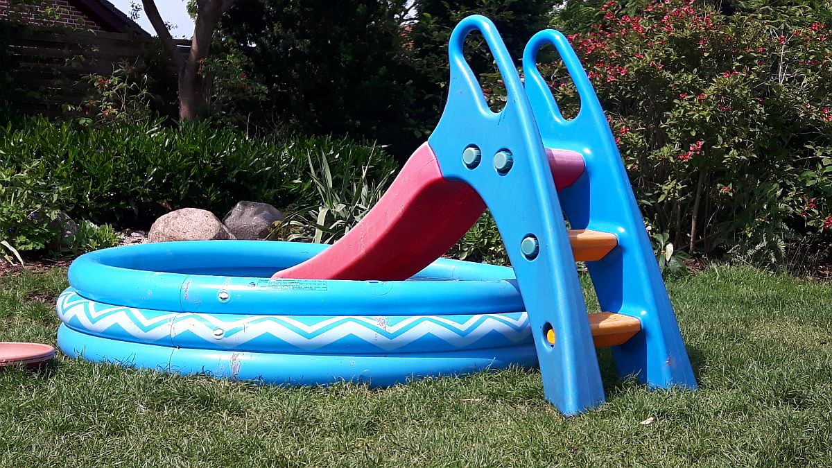 Planschbecken mit Rutsch FirstKlaas